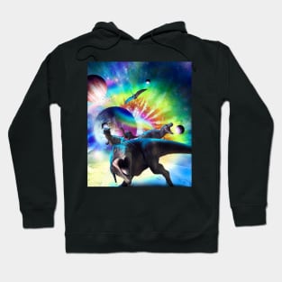 Digital Space Dinosaurs Hoodie